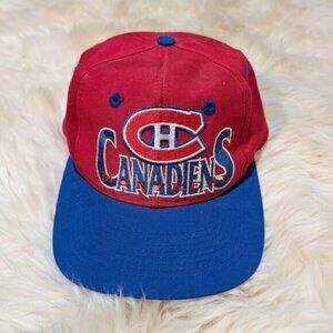 Vintage Montreal Canadiennes The Game Adjustable Ball Cap hat